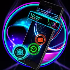 Neon Launcher Theme APK download