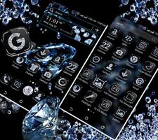 2 Schermata Black Diamond Launcher Theme