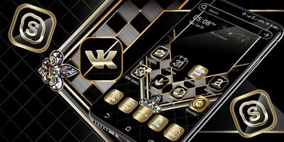 Black Luxury Gold Theme syot layar 1