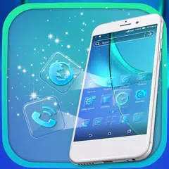 Blue Launcher Theme APK Herunterladen