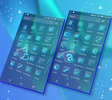 Blue Launcher Theme स्क्रीनशॉट 1