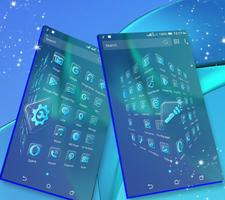 Blue Launcher Theme تصوير الشاشة 2