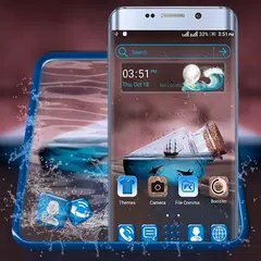 Sea Bottle Launcher Theme APK Herunterladen