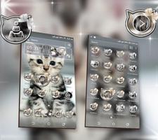 Cute Cat Launcher Theme скриншот 1