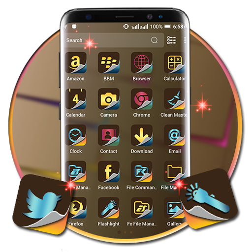 Cardboard Launcher Theme