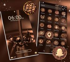 Chocolate Launcher Theme Affiche