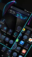 Cool Black Launcher Theme APK download