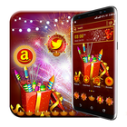 Diwali Crackers Launcher Theme simgesi