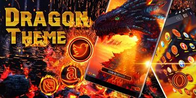 Dragon Launcher Theme capture d'écran 2