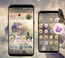 Fantasy Angel Launcher Theme Ekran Görüntüsü 2