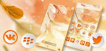 Feather Light Launcher Theme