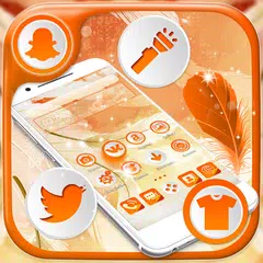 Скачать Feather Light Launcher Theme APK