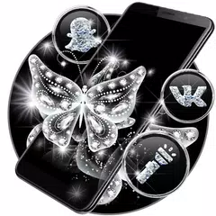 Glassy Butterfly LauncherTheme APK download