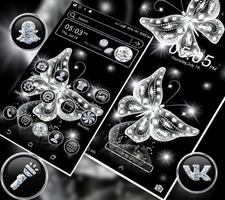 Glassy Butterfly LauncherTheme Affiche