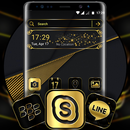 Gold Black Launcher Theme APK