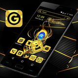 Gold Feather Launcher Theme icon