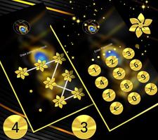 Gold Feather Launcher Theme स्क्रीनशॉट 3