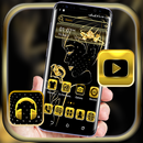 Golden Girl Launcher Theme APK