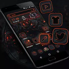 download Gothic Rose Launcher Theme APK
