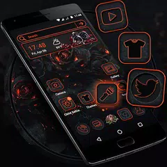 Gothic Rose Launcher Theme APK download