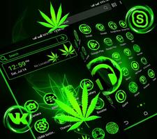 برنامه‌نما Green Leaf Launcher Theme عکس از صفحه