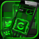 Green Light Launcher Theme APK