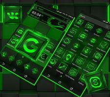 Green Light Launcher Theme capture d'écran 1