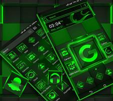 Green Light Launcher Theme capture d'écran 2