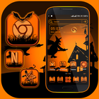 Halloween Dark Night Theme أيقونة