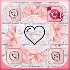 Heart Love Launcher Theme icono