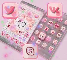 Heart Love Launcher Theme पोस्टर