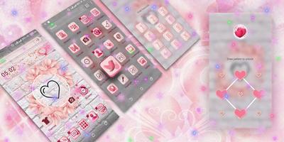 Heart Love Launcher Theme ภาพหน้าจอ 2