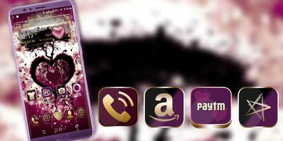 Heart Tree Launcher Theme تصوير الشاشة 1