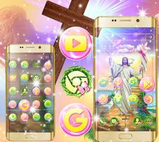 Jesus Launcher Theme โปสเตอร์