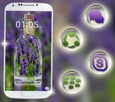 Lavender Launcher Theme captura de pantalla 3