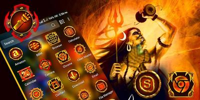 Lord Shiva Launcher Theme Ekran Görüntüsü 1