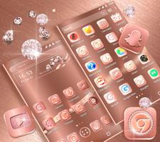 Rose Gold Launcher Theme স্ক্রিনশট 1