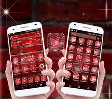 Red Brick Launcher Theme screenshot 2