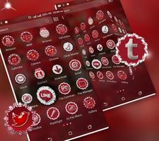 Red Leaves Launcher Theme screenshot 3