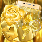 Golden Rose Launcher Theme icono