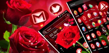 Rose Launcher Theme