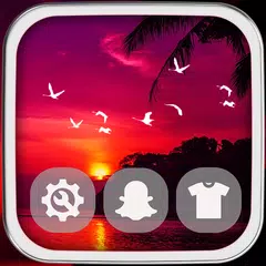 Sunset Launcher Theme アプリダウンロード