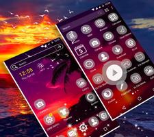 Sunset Launcher Theme Plakat
