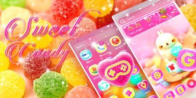 Candy Launcher Theme 스크린샷 1