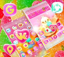 Candy Launcher Theme скриншот 2