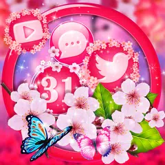 Sakura Launcher Theme APK download