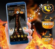 Scary Halloween Launcher Theme syot layar 3