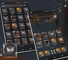 Simple Black Launcher Theme 截圖 3