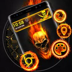 Skull Launcher Theme APK download