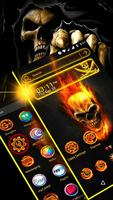 Skull Launcher Theme Affiche